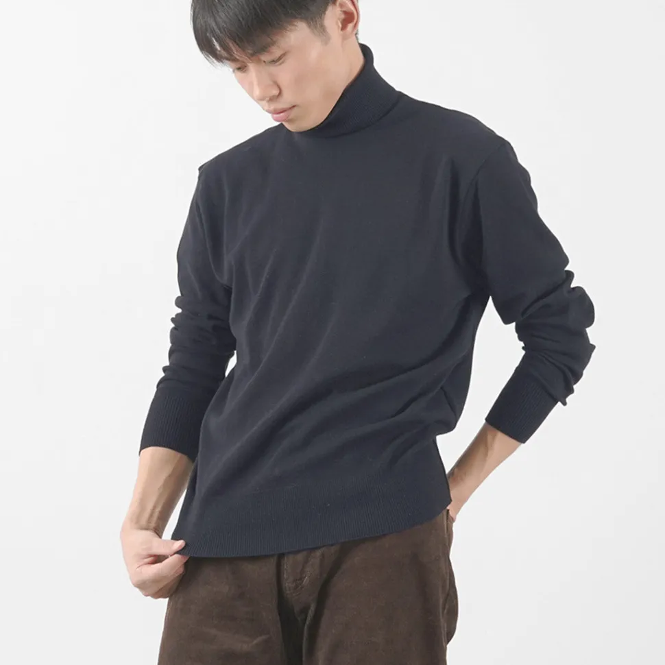 GICIPI / TIGRE Turtle Neck Relaxed Fit Knit Sewn