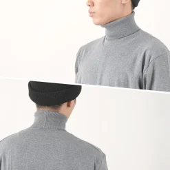 GICIPI / TIGRE Turtle Neck Relaxed Fit Knit Sewn