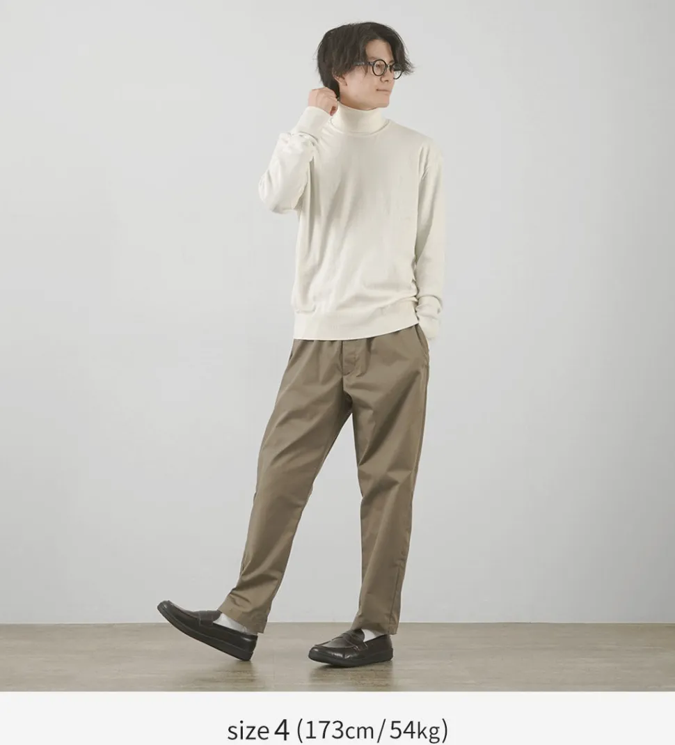 GICIPI / TIGRE Turtle Neck Relaxed Fit Knit Sewn
