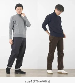 GICIPI / TIGRE Turtle Neck Relaxed Fit Knit Sewn
