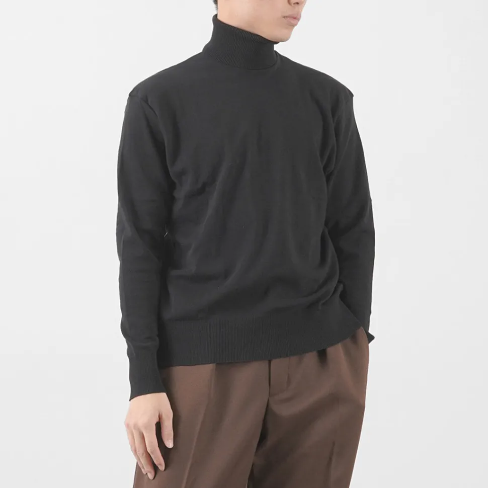 GICIPI / TIGRE Turtle Neck Relaxed Fit Knit Sewn