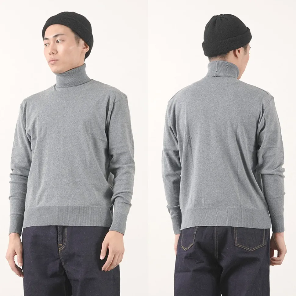GICIPI / TIGRE Turtle Neck Relaxed Fit Knit Sewn