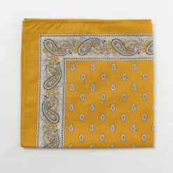 GLARNER TUECHLI / Cotton Paisley Bandana