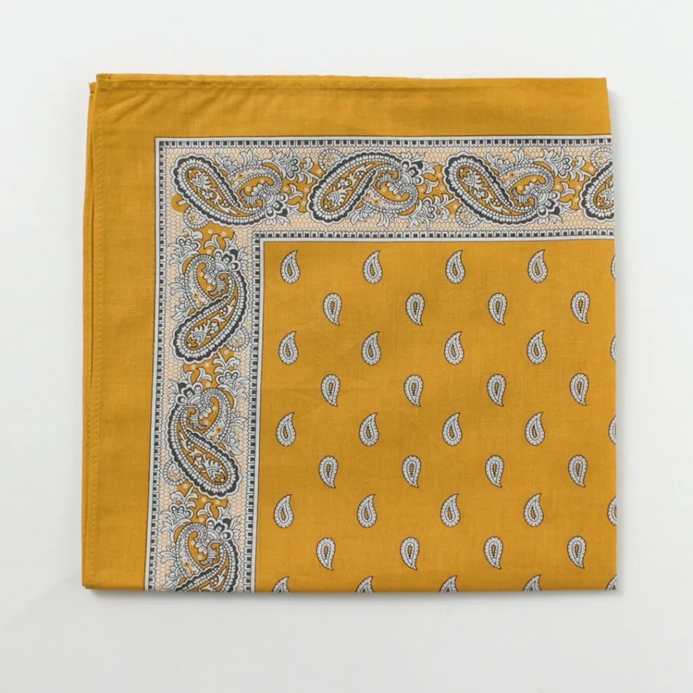 GLARNER TUECHLI / Cotton Paisley Bandana