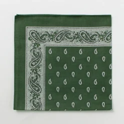 GLARNER TUECHLI / Cotton Paisley Bandana