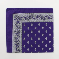 GLARNER TUECHLI / Cotton Paisley Bandana