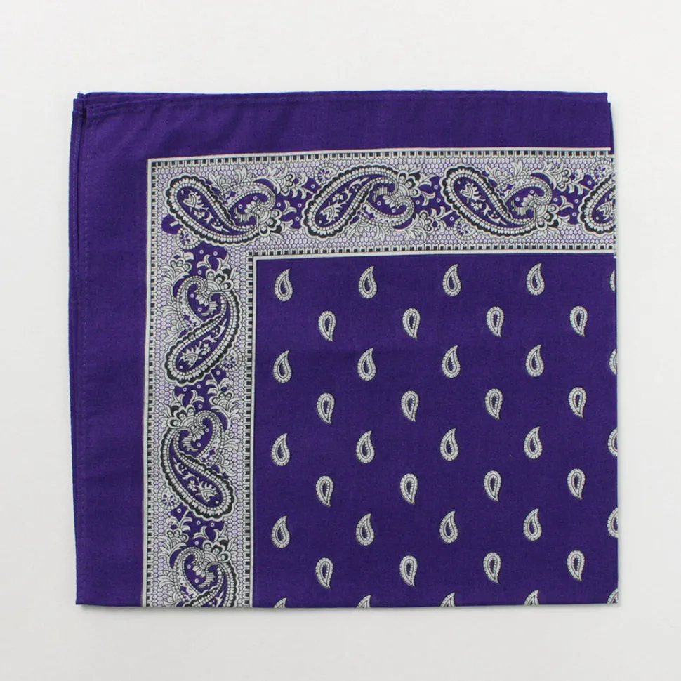 GLARNER TUECHLI / Cotton Paisley Bandana