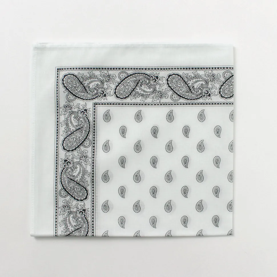 GLARNER TUECHLI / Cotton Paisley Bandana