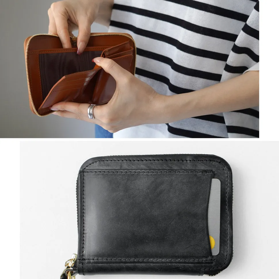 GLENROYAL / Around Zip Small Wallet