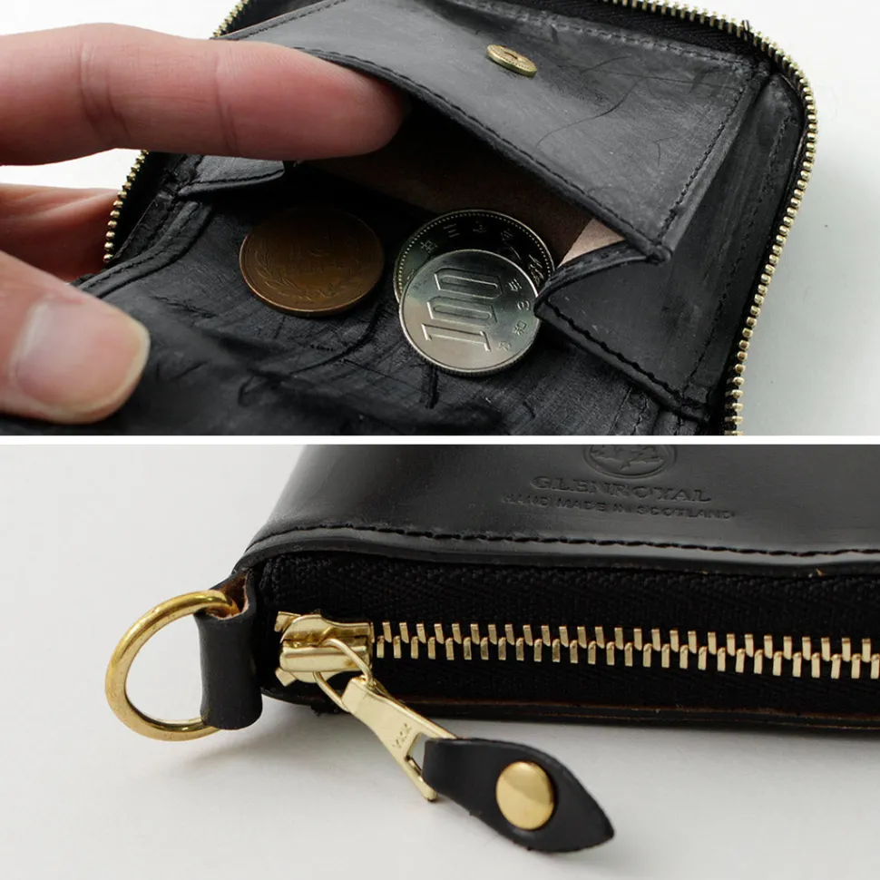 GLENROYAL / Around Zip Small Wallet