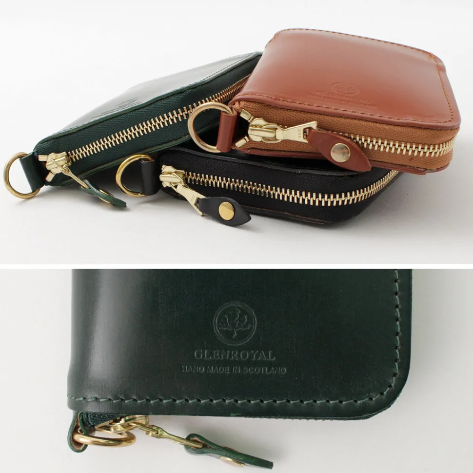 GLENROYAL / Around Zip Small Wallet