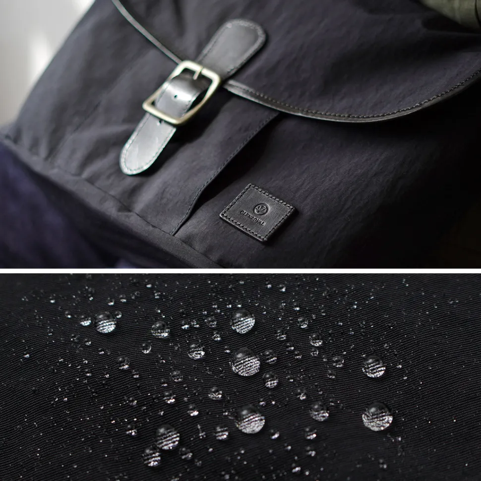 GLENROYAL / Flap Shoulder Bag Nylon Tussah