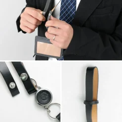 GLENROYAL / ID CASE WITH REEL STRAP