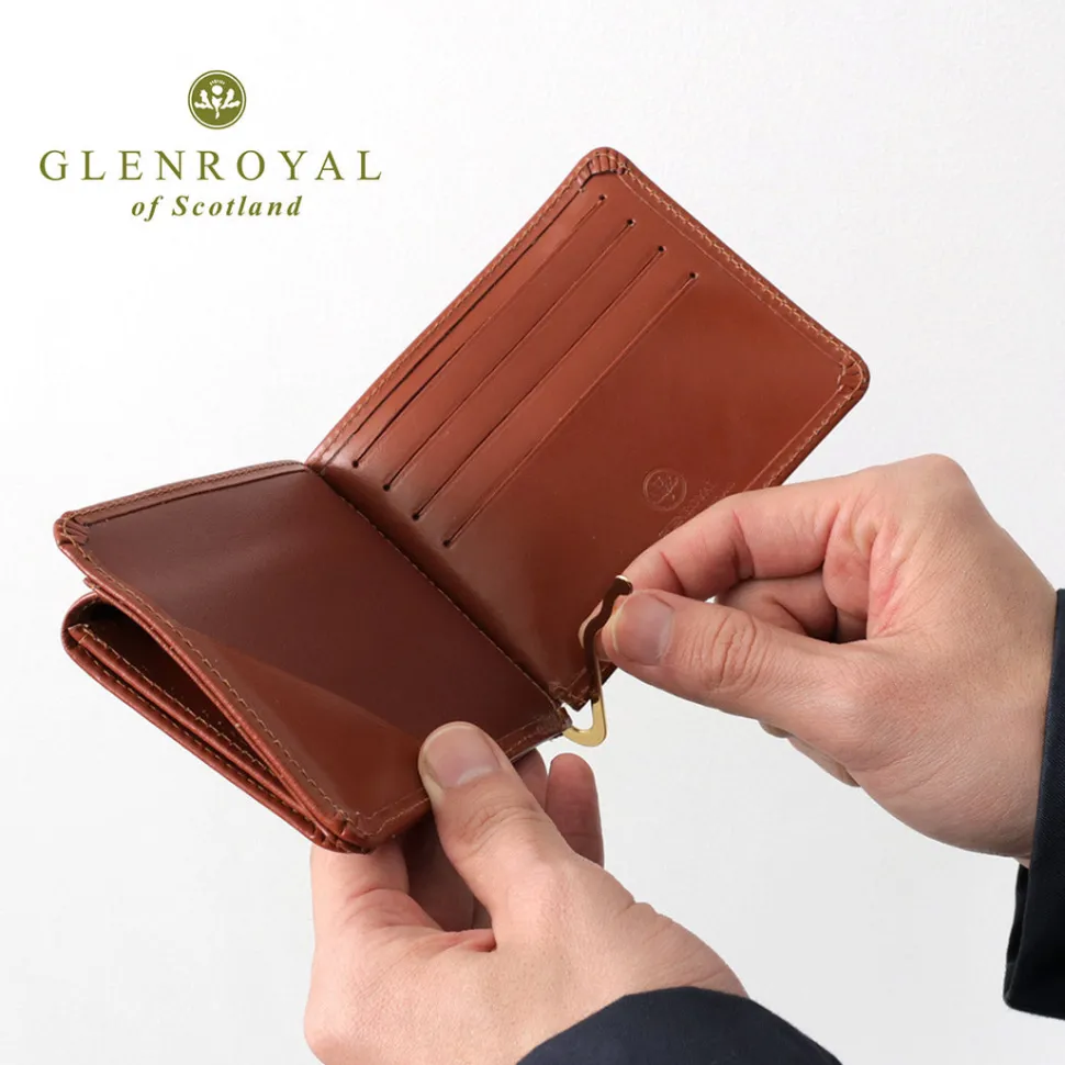 GLENROYAL / MONEY CLIP WITH COIN POCKET