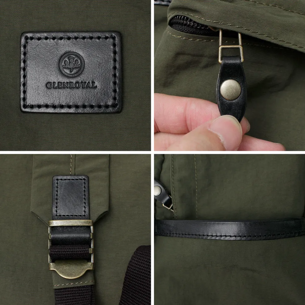 GLENROYAL / Round Daypack Nylon Tussah