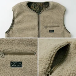 GOHEMP / Brown Lodge Vest