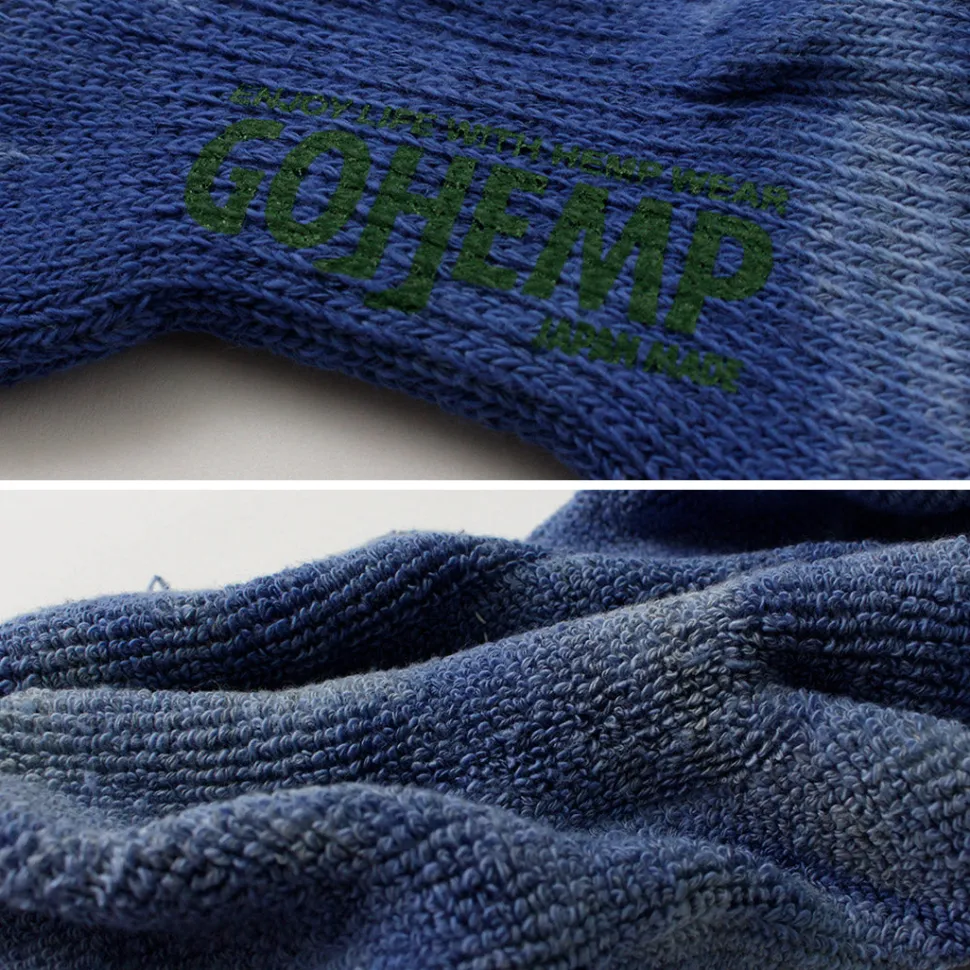 GOHEMP / Double pile ankle socks