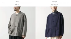 GOHEMP / Goku wide long-sleeved shirt