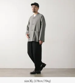 GOHEMP / Goku wide long-sleeved shirt