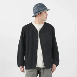 GOHEMP / Green Lodge Jacket Hemp Cotton Recycled Polyester Cloth