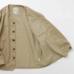 GOHEMP / Green Lodge Jacket Hemp Cotton Recycled Polyester Cloth
