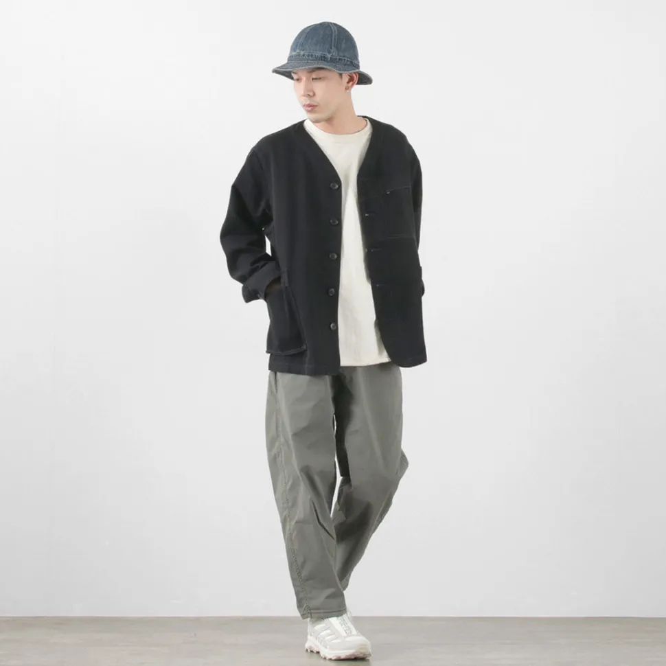 GOHEMP / Green Lodge Jacket Hemp Cotton Recycled Polyester Cloth