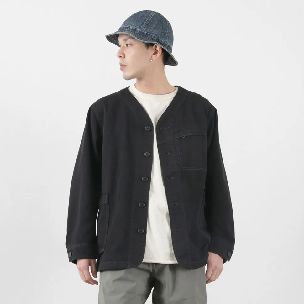 GOHEMP / Green Lodge Jacket Hemp Cotton Recycled Polyester Cloth