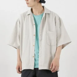 GOHEMP / Greenhill Shirt Hemp Cotton Broken Twill