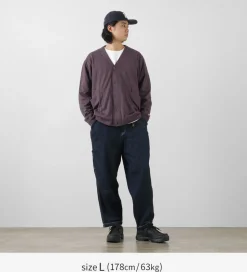 GOHEMP / Hemp Basic Cardigan