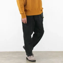 GOHEMP / Hemp Corduroy Traveler Easy Pants Wide Tapered