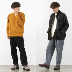 GOHEMP / Hemp Corduroy Traveler Easy Pants Wide Tapered