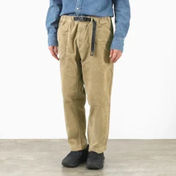 GOHEMP / Hemp Corduroy Traveler Easy Pants Wide Tapered