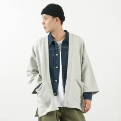GOHEMP / Hemp Sweatshirt Haori Cardigan
