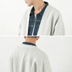 GOHEMP / Hemp Sweatshirt Haori Cardigan