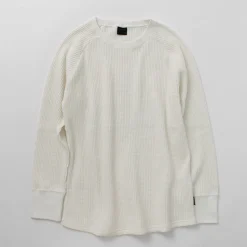 GOHEMP / Hemp Waffle BASIC Raglan Crew