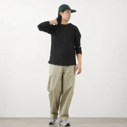 GOHEMP / Hemp Waffle BASIC Raglan Crew