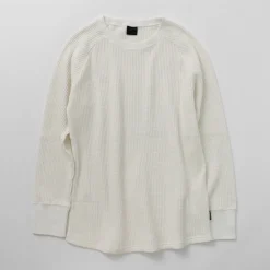 GOHEMP / Hemp Waffle BASIC Raglan Crew