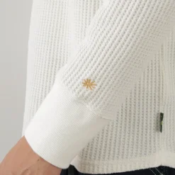 GOHEMP / Hemp Waffle BASIC Raglan Crew