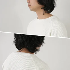 GOHEMP / Hemp Waffle BASIC Raglan Crew