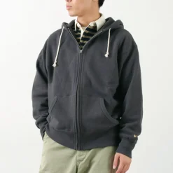 GOHEMP / Hemp Zip-Up Hoodie