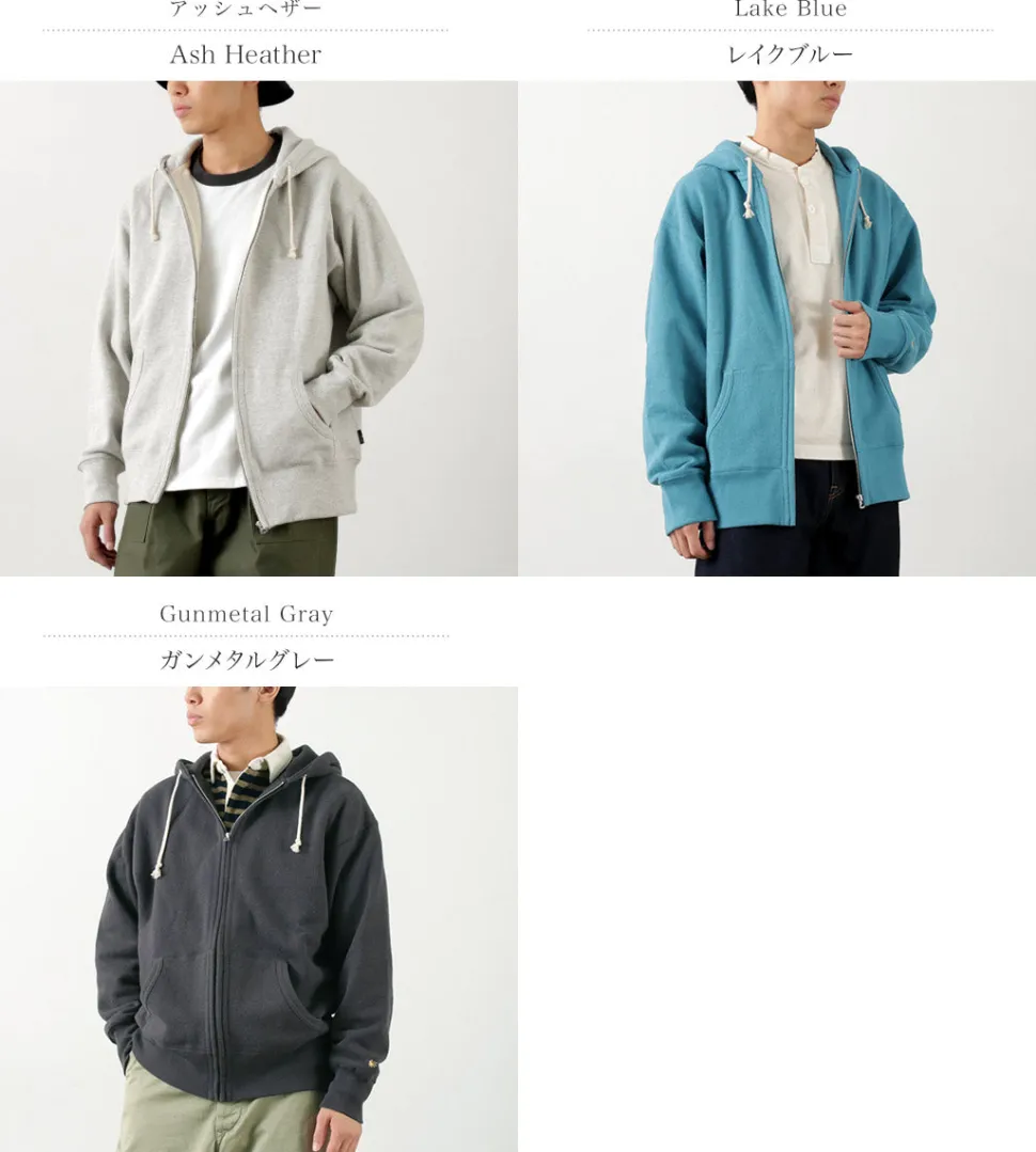 GOHEMP / Hemp Zip-Up Hoodie