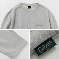 GOHEMP / Loose Round 7/10 Sleeve Light Ounce Sweat T-Shirt