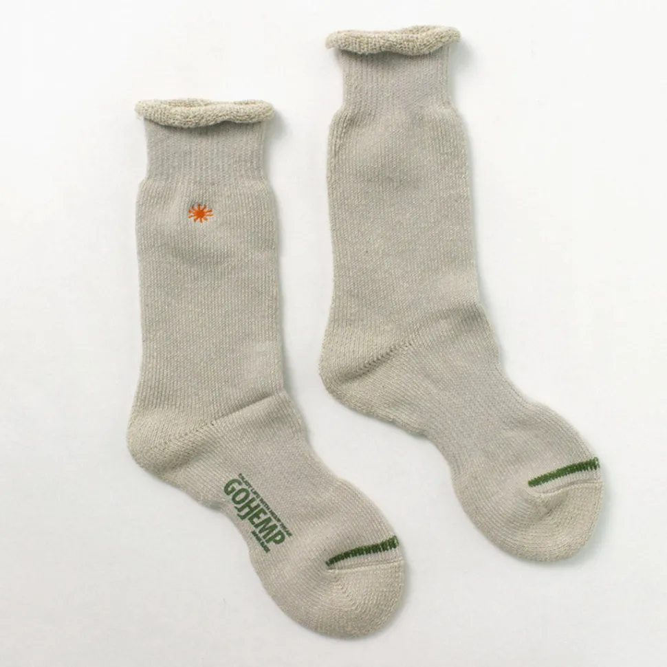 GOHEMP / Low Gauge Pile Crew Socks