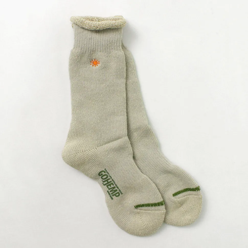 GOHEMP / Low Gauge Pile Crew Socks