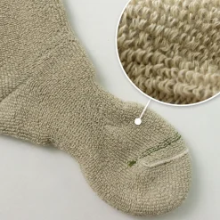 GOHEMP / Low Gauge Pile Crew Socks