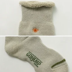 GOHEMP / Low Gauge Pile Crew Socks