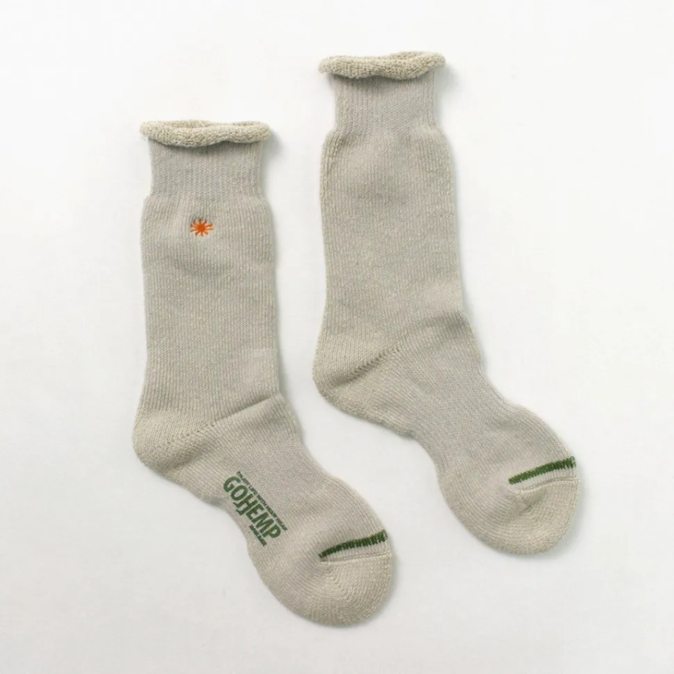 GOHEMP / Low Gauge Pile Crew Socks