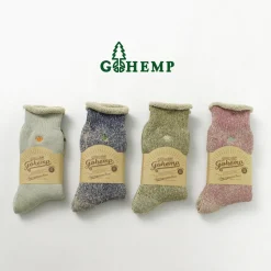 GOHEMP / Low Gauge Pile Crew Socks