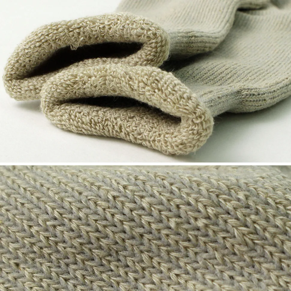 GOHEMP / Low Gauge Pile Crew Socks