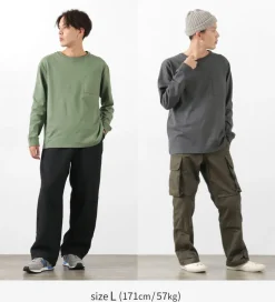 GOHEMP / Low Pocket T-Shirt